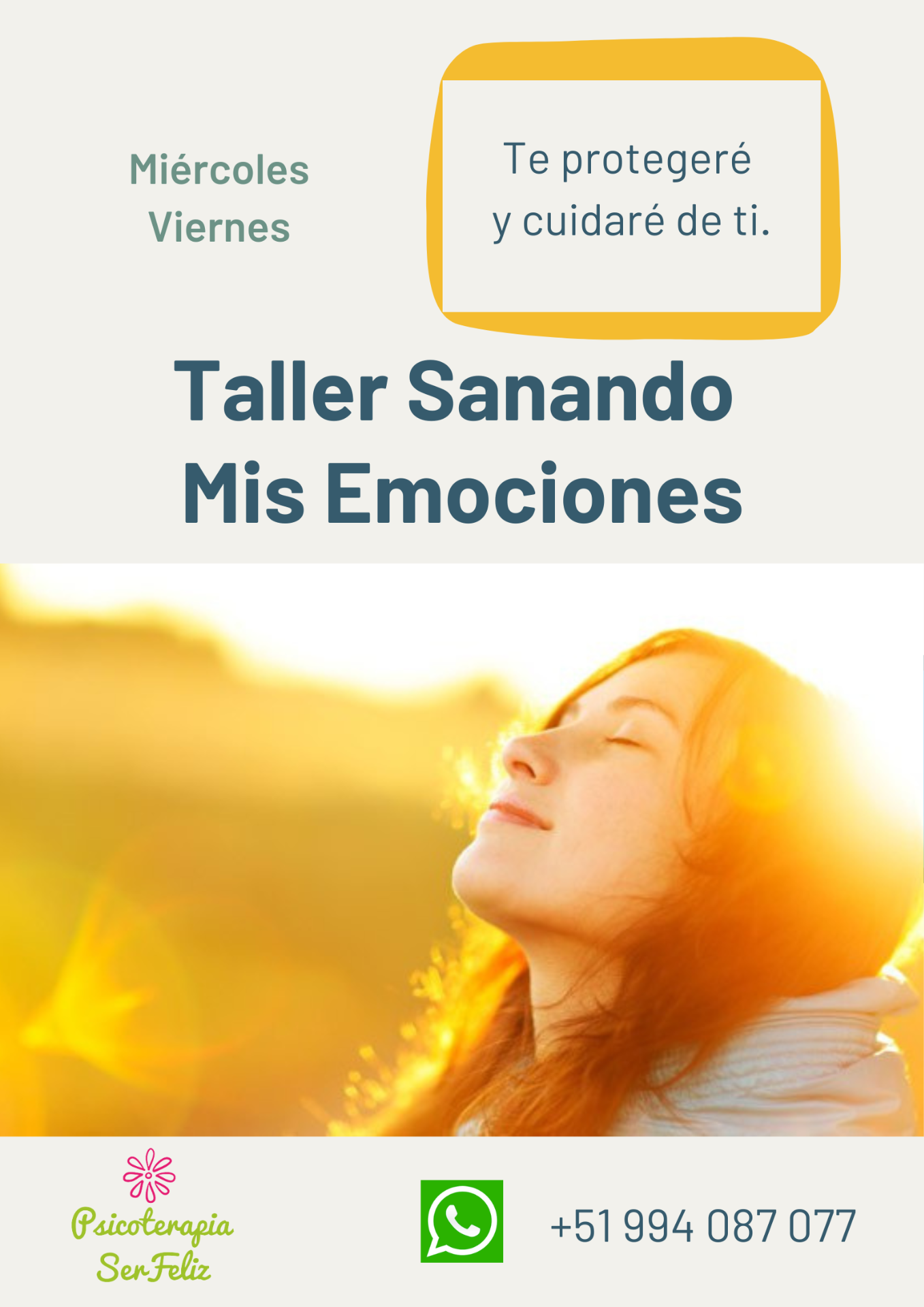 Taller Sanando Mis Emociones
